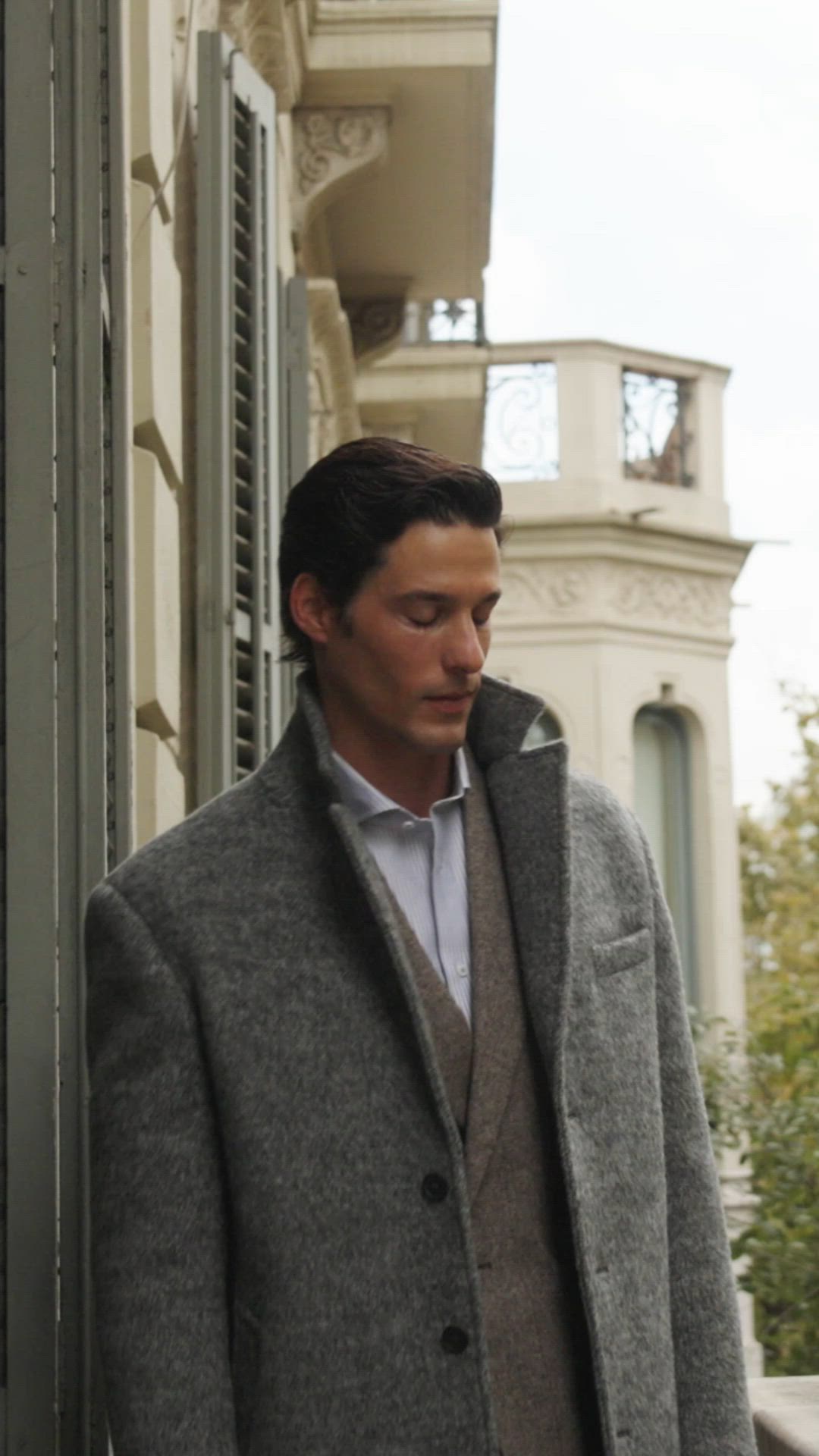 ORR☆Wool Silk Tailored Jacket★NEW★ Wool Double-Face Jacket