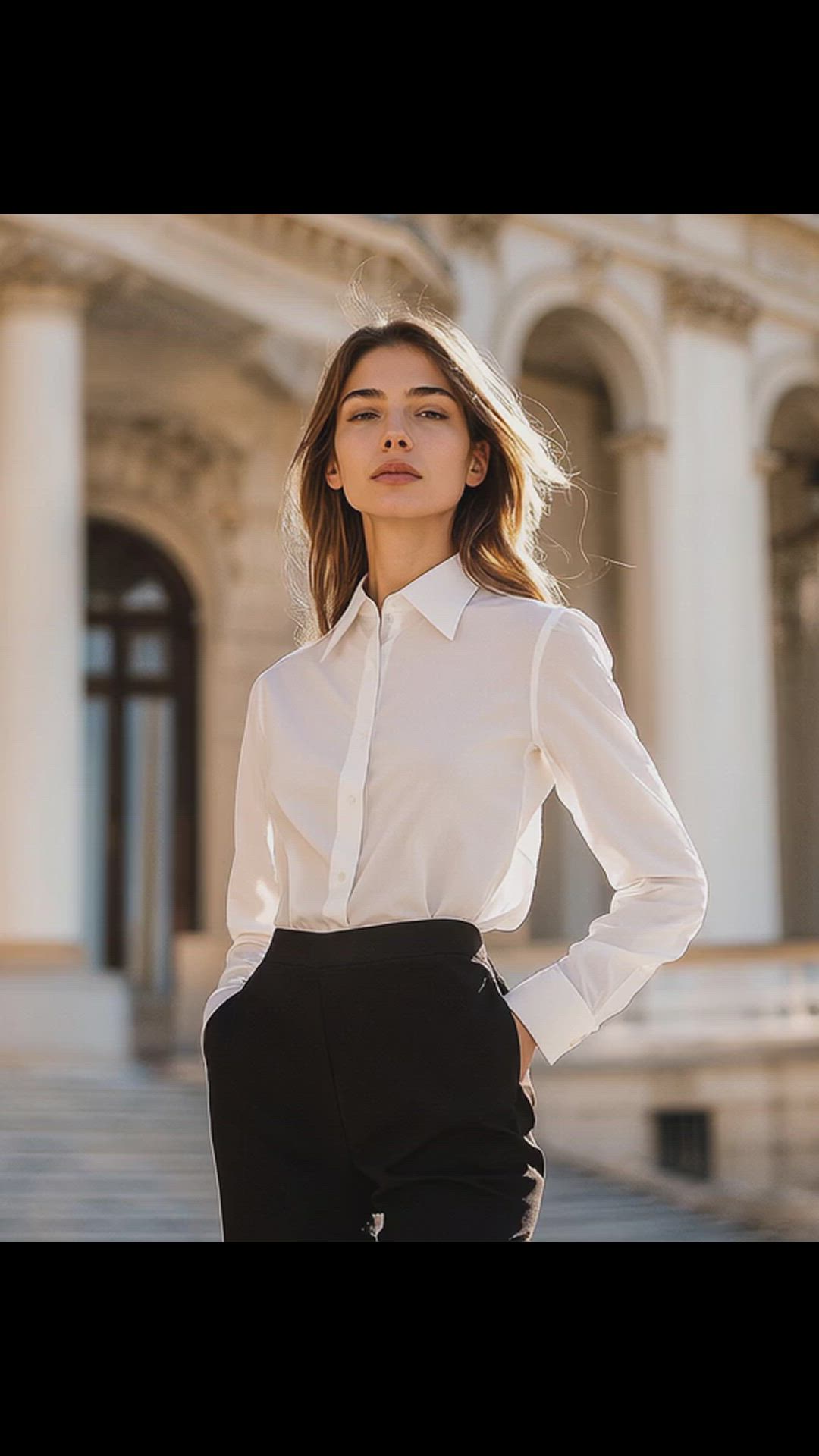 White no-iron cotton Dress Shirt White no-iron cotton Dress Shirt