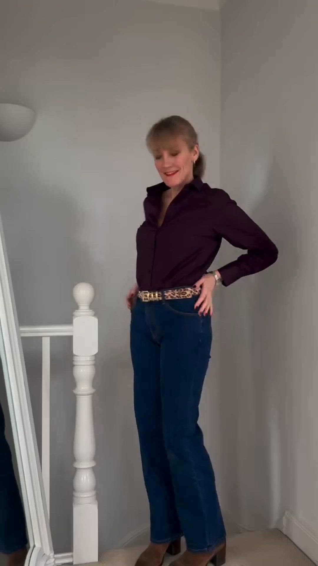 burgundy dress shirt with jeans Axel's Roper Western Snap Shirt in Bordeaux, Bordeaux / L