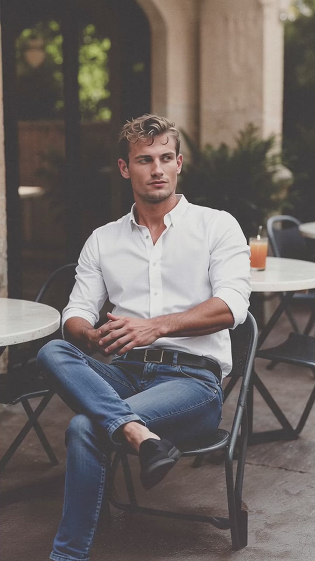 White oxford tailored Shirt