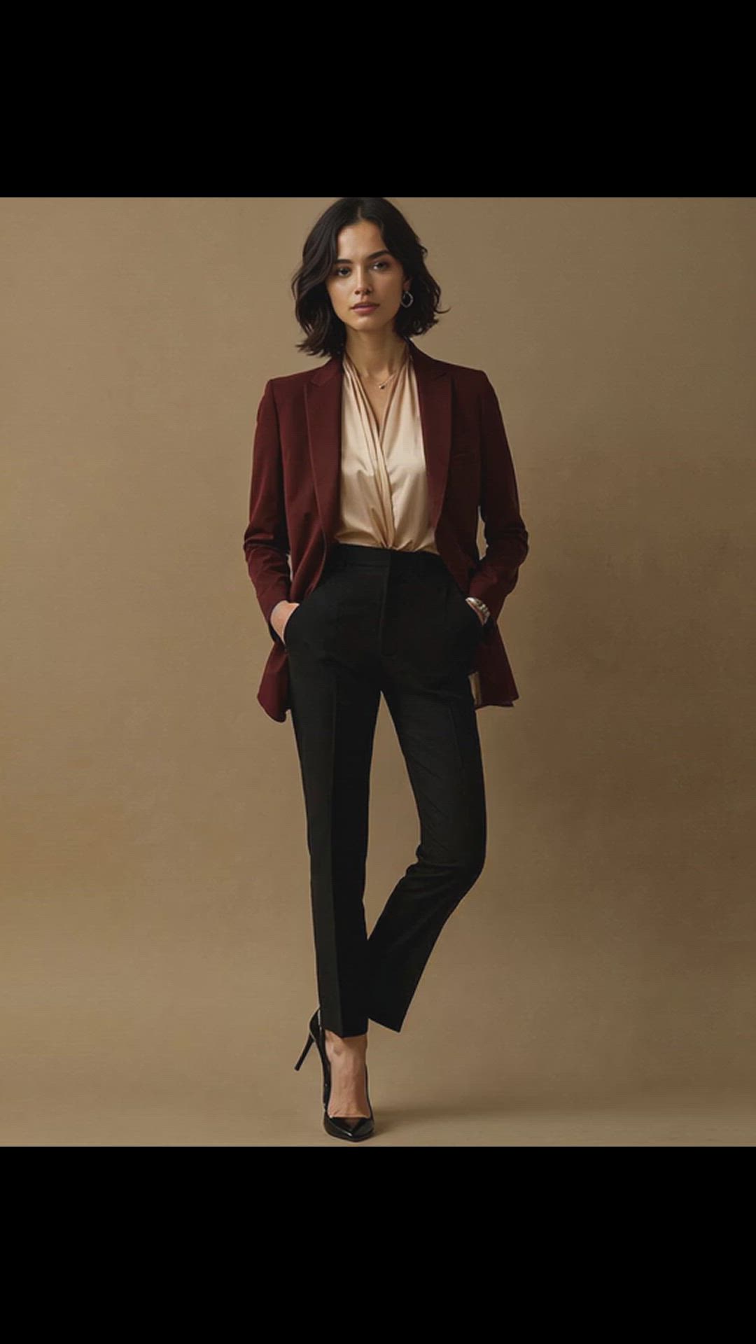 Burgundy and navy blue Suit Set Burgundy and navy blue Suit Set